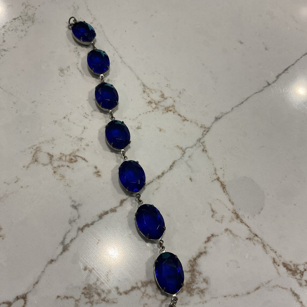 Vintage Blue Stone Bracelet